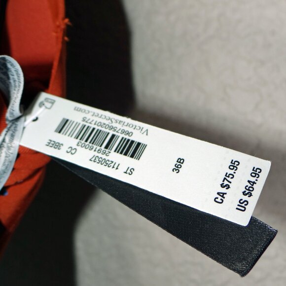 Victoria's Secret VSX Featherweight Max Front Close Sports Bra High Support 36B - Picture 8 of 9